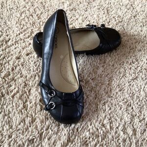 Big Girls Cherokee Black Dress Shoes size 3